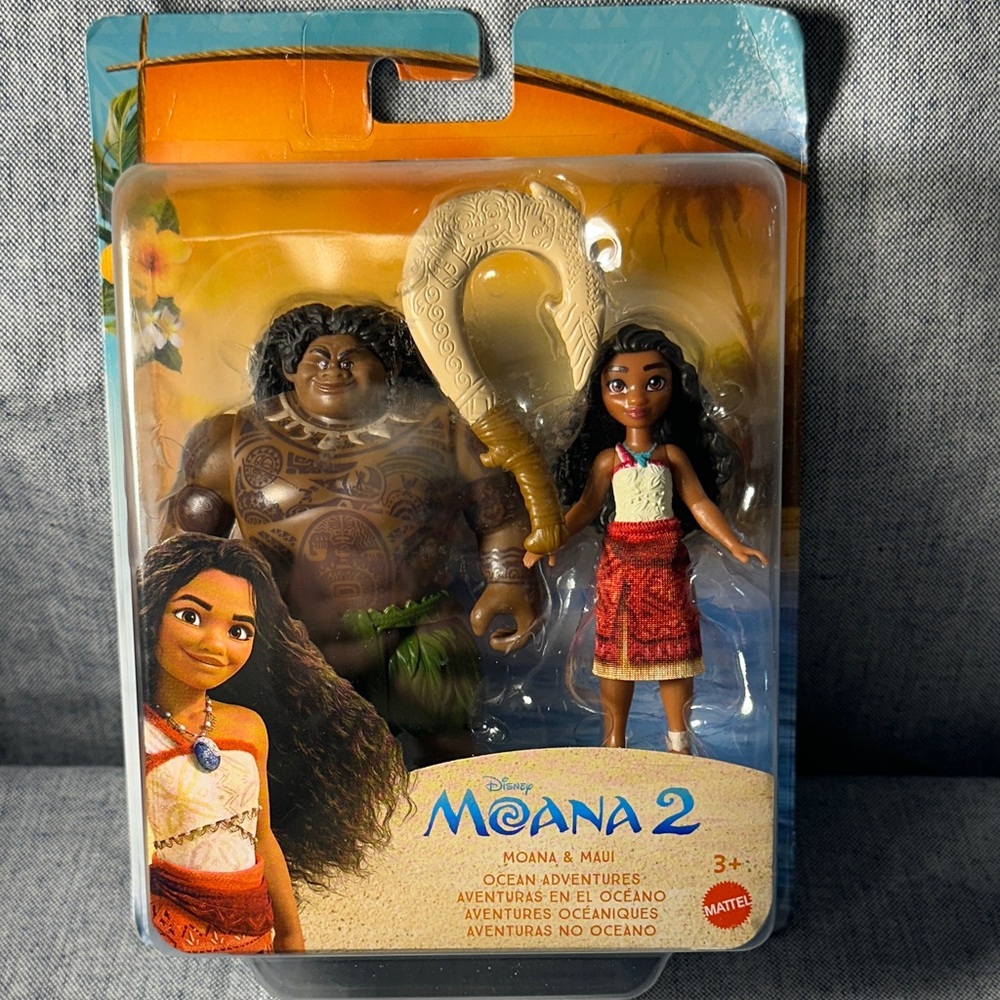Mattel Moana 2 Adventure Set with Figures